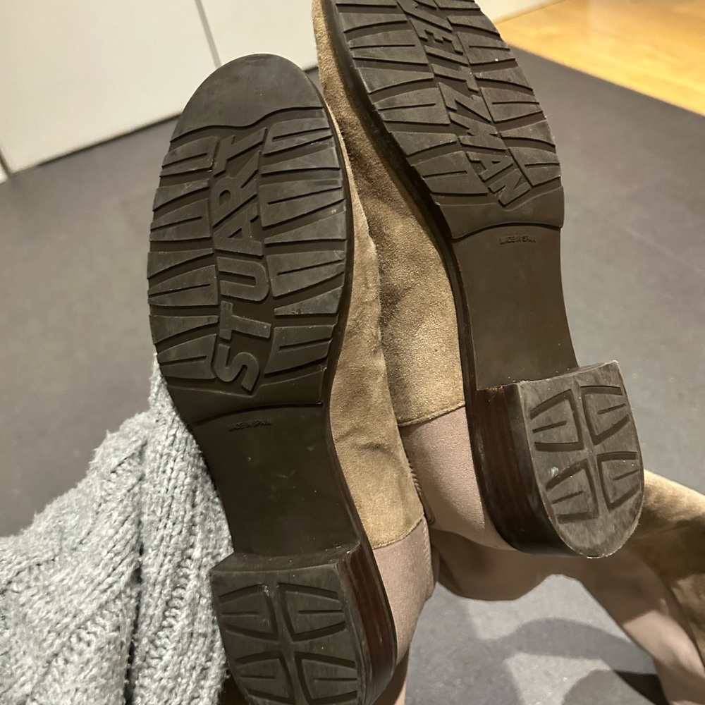 Taupe Stewart Weitzman boots size 6